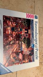 Ravensburger puzzel - geschilderd Parijs, Hobby en Vrije tijd, Ophalen, 500 t/m 1500 stukjes, Zo goed als nieuw, Legpuzzel