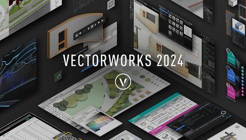 Nemetschek VectorWorks 2024, Computers en Software, Office-software, Nieuw, Ophalen of Verzenden