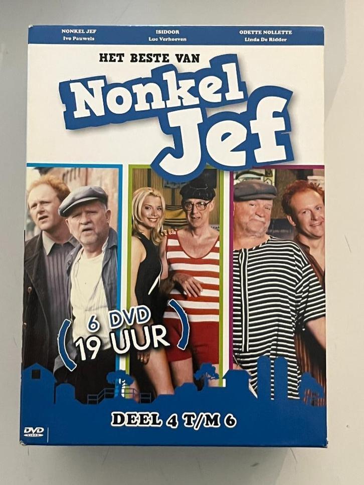 Het Beste Van Nonkel Jef - Deel 4 t/m 6 DVD-Box, Cd's en Dvd's, Dvd's | Tv en Series, Gebruikt, Komedie, Boxset, Alle leeftijden