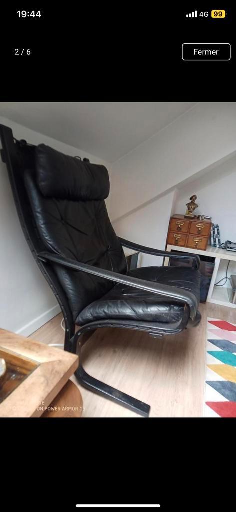 Très confortable fauteuil du designer Ingmar, Antiquités & Art, Art | Objets design