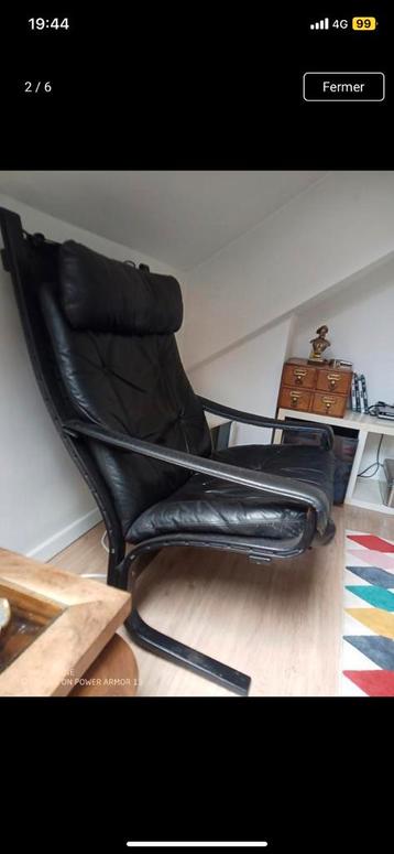 Zeer comfortabele fauteuil van ontwerper Ingmar  