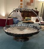 Corbeille à fruits en métal argenté, Enlèvement ou Envoi