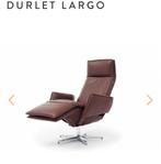 Durlet Largo design Relax zetel, Leer, Zo goed als nieuw, Ophalen
