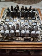 Antiek schaakspel / schaakbord  maya's, Ophalen of Verzenden