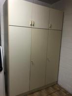 Kledingkost / Opbergkast wit-beige, Huis en Inrichting, Ophalen, Gebruikt