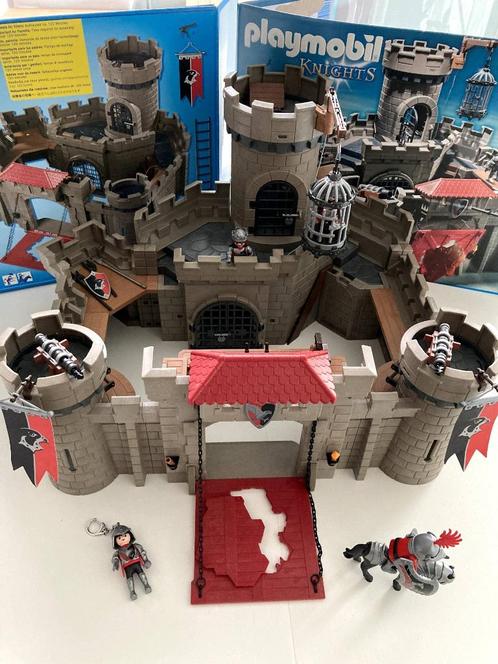 Playmobil Knights Burcht van de orde van de Valken!, Kinderen en Baby's, Speelgoed | Playmobil, Zo goed als nieuw, Complete set