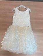 Communiekleed + jeansvestje Gymp M128, Kinderen en Baby's, Kinderkleding | Maat 128, Ophalen of Verzenden