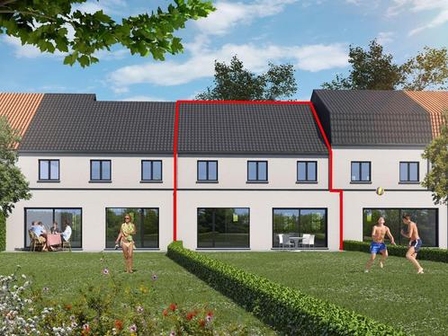 NIEUWBOUWWONING LOT 2 te Sint-Kruis, Immo, Huizen en Appartementen te koop, Brugge, 200 tot 500 m², Tussenwoning, A++++