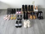 14 paar damesschoenen  (maat 36/37), Overige kleuren, Ophalen of Verzenden, Zo goed als nieuw, Slippers