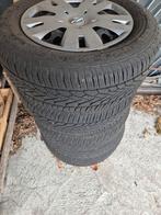 set 4 winterbanden op velg, Auto-onderdelen, Banden en Velgen, Ophalen, Gebruikt, Winterbanden, Band(en)