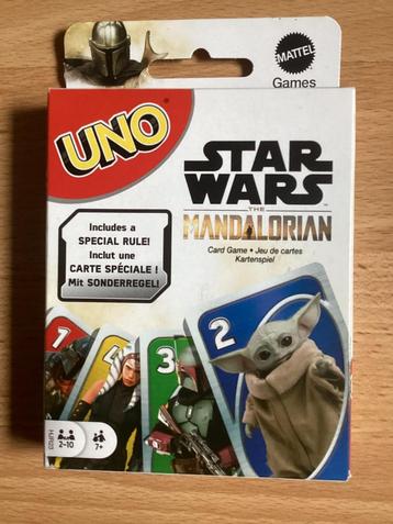 Gezelschapsspel Uno Star Wars The Mandalorian - Nieuw beschikbaar voor biedingen