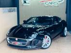 Jaguar F-Type 3.0 V6 * GARANTIE 12 MOIS * 112MKM *, Auto's, Jaguar, Automaat, Zwart, Leder, 2 zetels