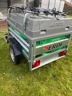 aanhangwagen Daxara 158 + fietsendrager Thule, Auto diversen, Aanhangers en Bagagewagens, Ophalen, Zo goed als nieuw