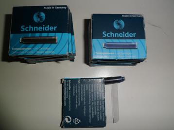 Inktpatronen voor vulpen, standaard formaat, 2x5pakjes bl&zw beschikbaar voor biedingen