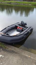 Rubberboot 380 met trailer, Watersport en Boten, Rubberboten, Aluminium, Gebruikt, Benzine, Minder dan 70 pk