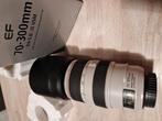 Canon EF 70 - 300 mm f4-5.6 L IS USM, Audio, Tv en Foto, Foto | Lenzen en Objectieven, Ophalen of Verzenden, Zo goed als nieuw