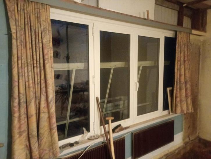 fenêtre, Bricolage & Construction, Vitres, Châssis & Fenêtres, Comme neuf, Fenêtre de façade ou Vitre, 120 à 160 cm, 160 cm ou plus