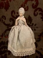 Antieke porseleinen halfdoll –, Antiek en Kunst, Ophalen of Verzenden