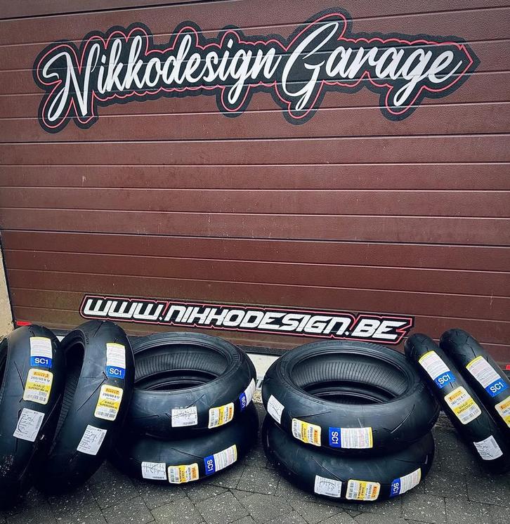 Pneus moto Virton - Vente pièces racing & route, Motoren, Onderdelen | Merk-onafhankelijk, Nieuw, Ophalen