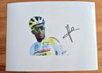 Gesigneerde foto van Biniam Girmay., Verzenden, Nieuw