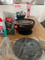 Tafel bbq met toebehoren, Ophalen, Zo goed als nieuw, Barbecoock, Met accessoires
