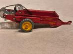 DINKY TOYS UK MASSEY HARRIS MESTVERSPREIDER REF 321, Ophalen of Verzenden, Zo goed als nieuw, Tractor of Landbouw, Dinky Toys