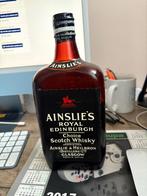 Ancienne bouteille de scotch whisky atnslies de 1963, Collections, Autres régions, Pleine, Comme neuf, Enlèvement