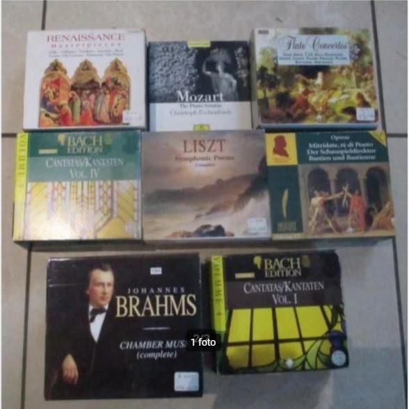 47 CD classiques originaux dans 8 boîtes, CD & DVD, CD | Classique, Comme neuf, Coffret, Enlèvement ou Envoi