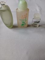 3 vintage lege flesjes Yves Rocher., Handtassen en Accessoires, Uiterlijk | Parfum, Ophalen of Verzenden, Gebruikt