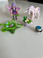 Playmobil elf / fee met eenhoorn, Kinderen en Baby's, Ophalen of Verzenden, Zo goed als nieuw