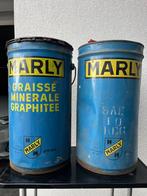 2 blikjes MARLY-olie, Verzamelen, Merken en Reclamevoorwerpen, Ophalen, Gebruikt, Verpakking