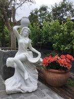 oosters Tuinbeeld uit massief marmer vervaardigd!, Tuin en Terras, Tuinbeelden, Ophalen, Gebruikt