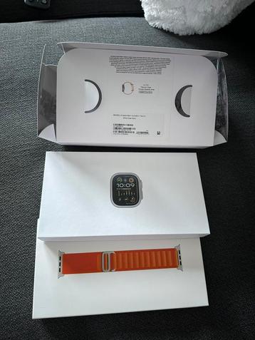 Watch Ultra 49mm, Enlèvement, Comme neuf, Orange