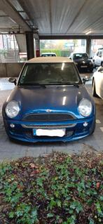 Mini cooper one 1.6 van 2003, Auto's, Mini, Stof, Euro 6, Blauw, Handgeschakeld