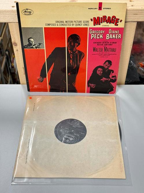 Quincy Jones Mirage 1965 origineel vinyl Jazz Stage & Screen, Cd's en Dvd's, Vinyl | Jazz en Blues, Zo goed als nieuw, Jazz, 1960 tot 1980