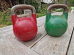 Kettlebells 24kg en 32kg, Sport en Fitness, Ophalen, Gebruikt