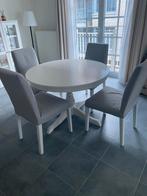Eettafel en 4 stoelen Ikea als nieuw, Huis en Inrichting, Complete eetkamers, Ophalen, Zo goed als nieuw, Klassiek, 4 tot 6 stoelen