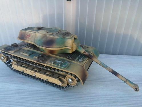 oude tank LEOPARD jaren 50..., Antiek en Kunst, Antiek | Speelgoed, Ophalen of Verzenden