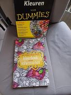 kleurboek voor volwassenen en kleuren voor dummies, Ophalen of Verzenden, Gebruikt, Papier, Schets- of Tekenboek