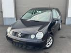 Volkswagen Polo 1.2i GARANTIE/AIRCO/ELEKTRISCHE RUITEN, Auto's, Voorwielaandrijving, Stof, 1198 cc, Zwart