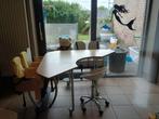 Eettafel voor 6 kids op wieltjes, Kinderen en Baby's, Kinderstoelen, Ophalen, Zo goed als nieuw, Overige typen, Stoelverkleiner