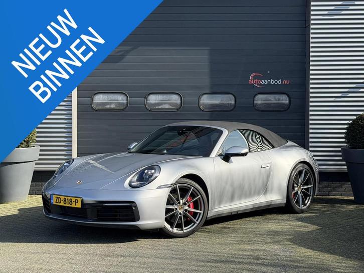 Porsche 911 Cabrio 3.0 Carrera S 450PK | Sport Chrono | Spor, Auto's, Porsche, Bedrijf, Te koop, ABS, Achteruitrijcamera, Adaptive Cruise Control