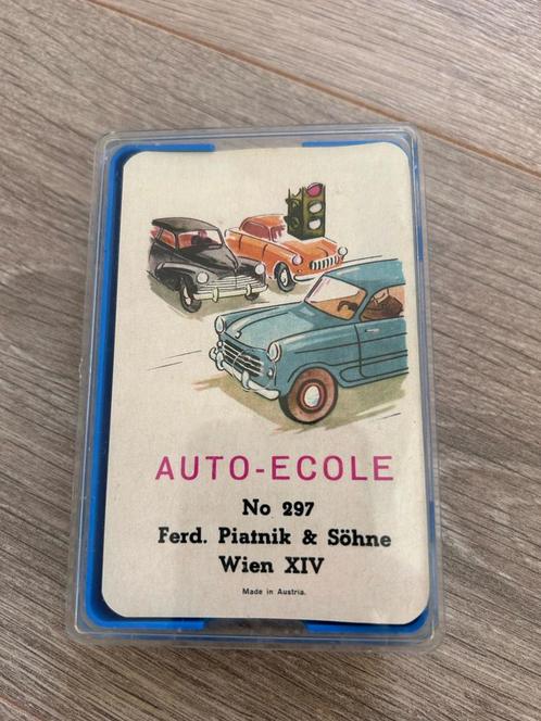 Ferdinand Piatnik 287 & 297 Auto-école / Villes, Verzamelen, Speelkaarten, Jokers en Kwartetten, Gebruikt, Kwartet(ten), Ophalen of Verzenden