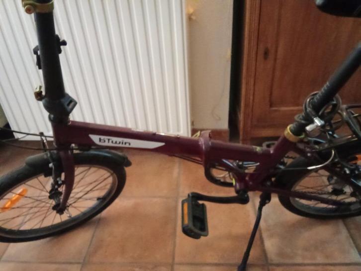 Vélo pliable, Vélos & Vélomoteurs, Vélos | Vélos pliables, Comme neuf, Autres marques, 18 à 20 pouces, Totalement pliable, Vitesses