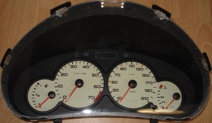 Herstel toerenteller snelheid Peugeot 206 Instrument, Auto-onderdelen, Dashboard en Schakelaars, Audi, Fiat, Peugeot, Renault