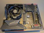 Gigabyte B550 Aorus Elite V2 + 5600X + 32Gb ram, Computers en Software, Moederborden, Ophalen, Gebruikt, DDR4, Socket AM4