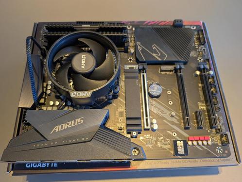 Gigabyte B550 Aorus Elite V2 + 5600X + 32Gb ram, Computers en Software, Moederborden, Gebruikt, AMD, DDR4, Ophalen