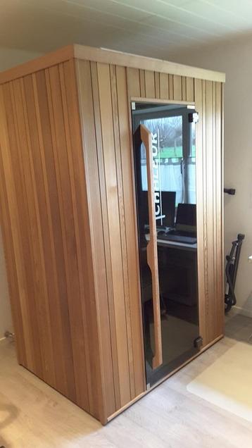 Cabine infrarouge pour 2 personnes de la marque CHALEUR., Enlèvement, Infrarouge