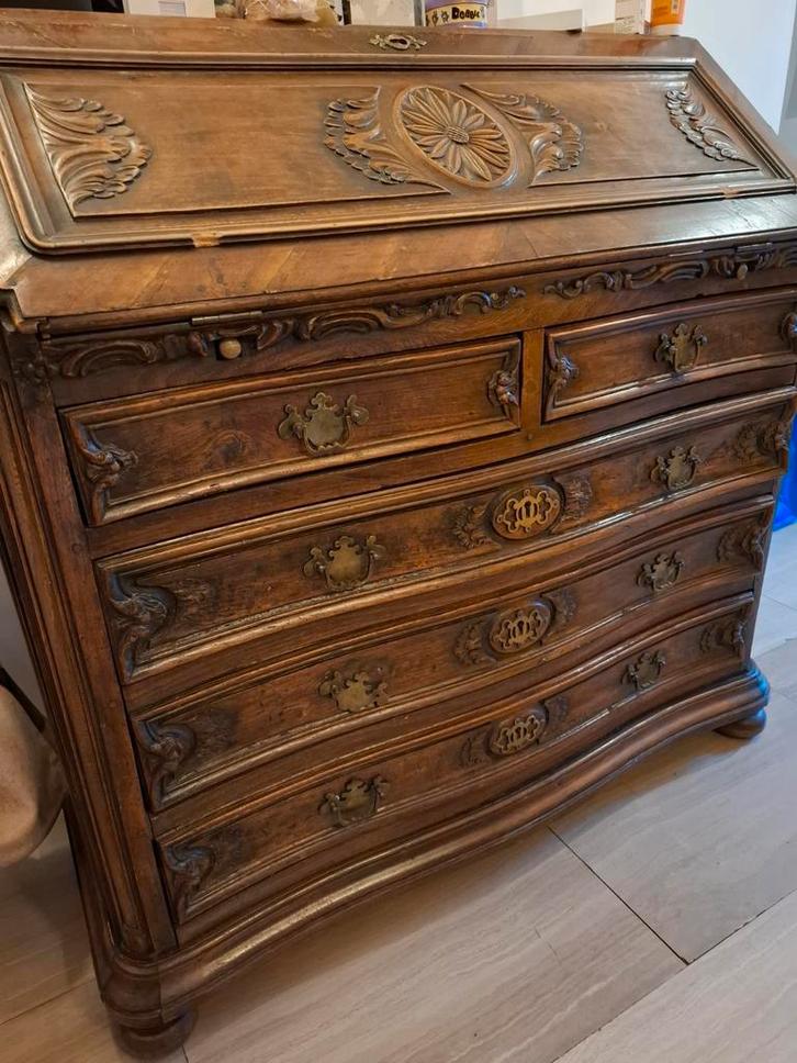 "Secrétaire" bureau, style Liégeois, Antiek en Kunst, Antiek | Meubels | Kasten, Ophalen