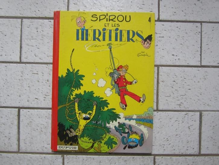 Spirou et les héritiers - dos rond 1974, Boeken, Stripverhalen, Gelezen, Eén stripboek, Ophalen of Verzenden